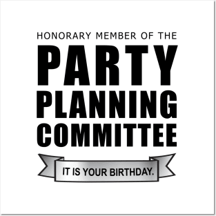 Honorary Member of the Party Planning Committee • The Office Shirt Posters and Art